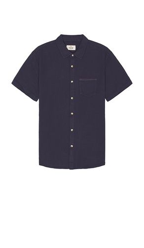 Camisa stretch selvage en color azul marino talla L en Índigo taciturno - Navy. Talla L (también en M, S, XL/1X) - Marine Layer - Modalova