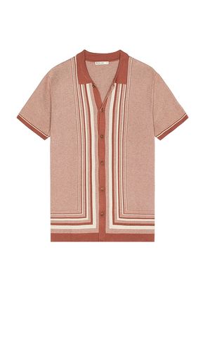 Camisa botones ethan en color rojo ladrillo talla L en - Brick. Talla L (también en M, S, XL/1X) - Marine Layer - Modalova