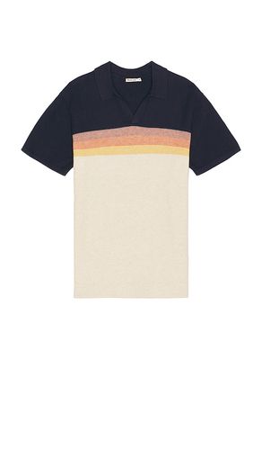 Suéter polo liam en color navy,cream talla L en & - Navy,Cream. Talla L (también en M, S, XL/1X) - Marine Layer - Modalova