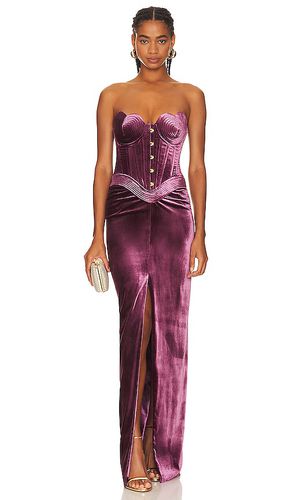 Vestido largo denia en color morado talla 34/2 en - Purple. Talla 34/2 (también en 38/6, 40/8) - Maria Lucia Hohan - Modalova