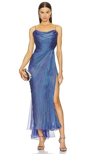 Vestido largo regina en color azul talla 34/2 en - Blue. Talla 34/2 (también en 36/4, 40/8) - Maria Lucia Hohan - Modalova