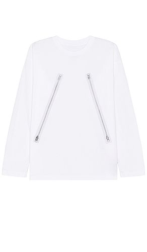Camiseta en color talla L en - White. Talla L (también en S, XL/1X) - MM6 Maison Margiela - Modalova