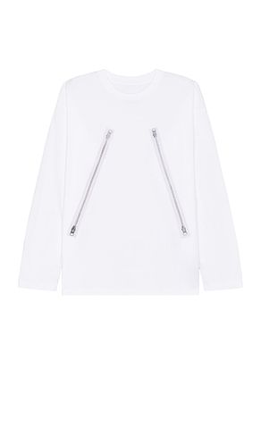 Zip Tee in . Taglia M, S - MM6 Maison Margiela - Modalova