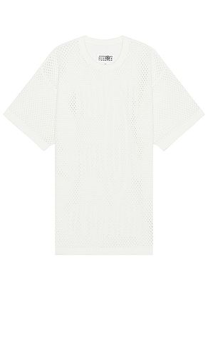 Camiseta en color blanco talla L en - White. Talla L (también en M, S, XL/1X) - MM6 Maison Margiela - Modalova