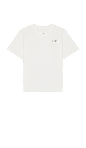 Camiseta en color blanco talla L en - White. Talla L (también en M, S, XL/1X) - MM6 Maison Margiela - Modalova