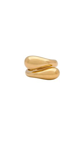 Anillo savi sculptural en color oro metálico talla 6 en - Metallic Gold. Talla 6 (también en 7, 8) - Missoma - Modalova