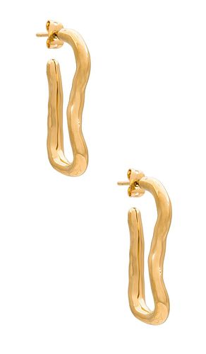 Molten Ovate Hoop Earrings in - Missoma - Modalova