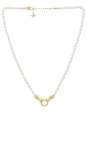 Collar de perlas en good hands en color oro metálico talla all en - Metallic Gold. Talla all - Missoma - Modalova