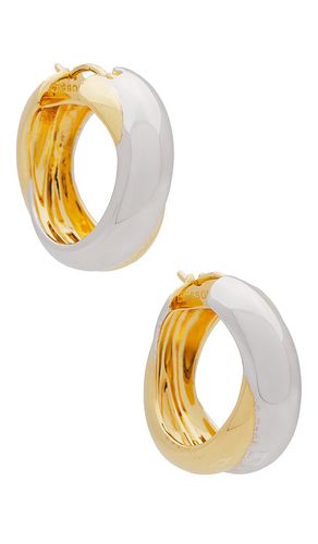 X Lucy Williams Chunky Entwined Hoops in - Missoma - Modalova