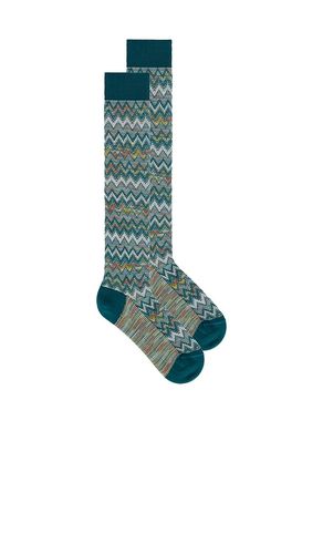Calcetines en color verde talla L en - Green. Talla L (también en M) - Missoni - Modalova