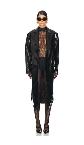 Patent Faux Leather Coat in . Taglia 40/S, 42/M, 44/L - MSGM - Modalova