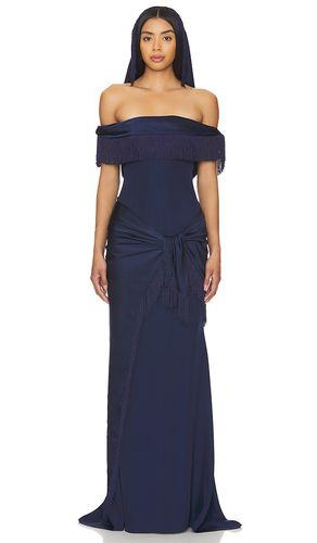Elizabeth taylor gown in color navy size M in - Navy. Size M (also in S) - Mirror Palais - Modalova