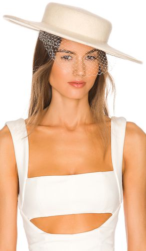 Boater Hat With Veil Hat in . Taglia S-M - Monrowe - Modalova