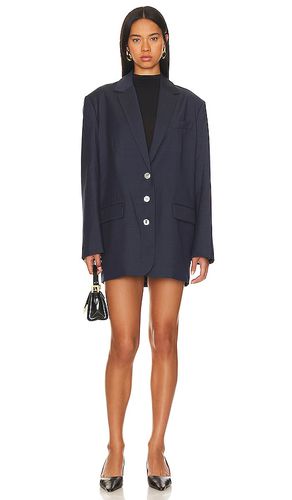 Vestido tipo blazer novio cohen en color azul marino talla L en - Navy. Talla L (también en M, XS) - Marissa Webb - Modalova