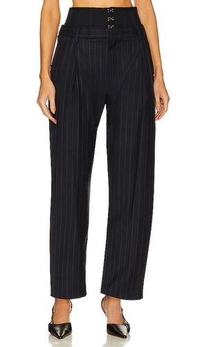 Silas Pinstripe Corset Trouser in . Taglia 6, 8 - Marissa Webb - Modalova