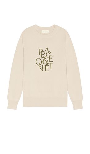 Jersey serif en color crema talla L en - Cream. Talla L (también en M, S, XL/1X, XS) - Museum of Peace and Quiet - Modalova