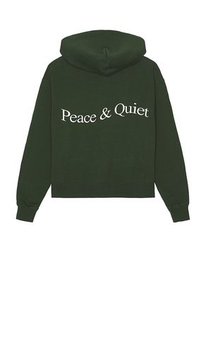 Sudadera wordmark en color verde talla L en - Green. Talla L (también en M, S, XL/1X, XS) - Museum of Peace and Quiet - Modalova