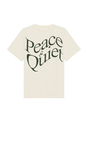 Camiseta warped en color blanco talla L en - White. Talla L (también en M, S, XL/1X, XS) - Museum of Peace and Quiet - Modalova