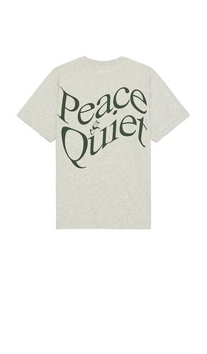 Camiseta warped en color gris talla L en - Grey. Talla L (también en M, S, XL/1X, XS) - Museum of Peace and Quiet - Modalova