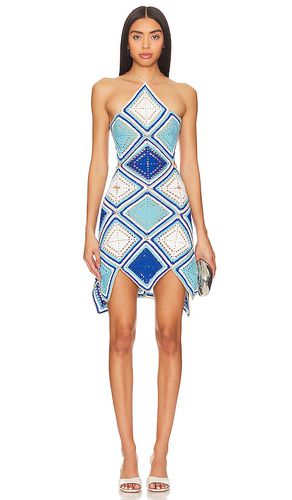 Hand Crochet Diamond Dress in . Taglia S - My Beachy Side - Modalova