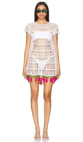 Minivestido crochet en color talla M en - White. Talla M (también en S, XS) - My Beachy Side - Modalova