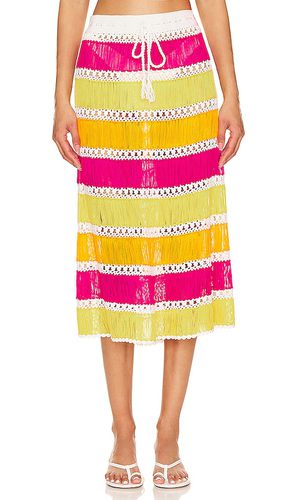 Mini falda de ganchillo en color fucsia talla XL en - Fuschia. Talla XL (también en L, M, S, XS) - My Beachy Side - Modalova