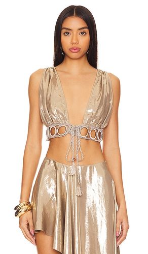 Low Cut V Neck Crop Top in . Size L. Also in M - My Beachy Side - Modalova