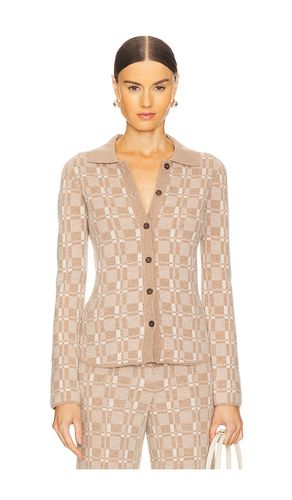 Luxe Plaid Jacquard Collared Button Up in . Taglia M, S, XS - NAADAM - Modalova