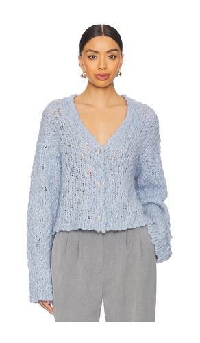 Italian Jumbo Boucle Open Front Cardigan in . Size L. Also in M - NAADAM - Modalova