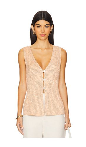 Chaleco bianca en color durazno talla M en - Peach. Talla M (también en L, S, XL, XS) - Nation LTD - Modalova