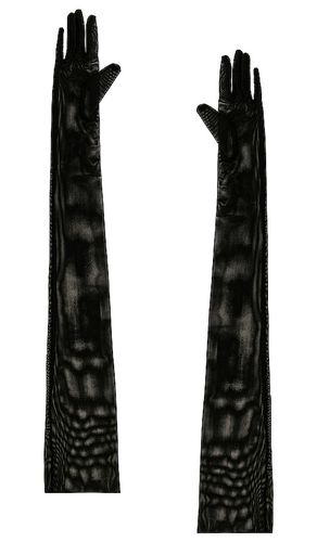Guantes en color negro talla M/L en - Black. Talla M/L (también en XS/S) - Norma Kamali - Modalova