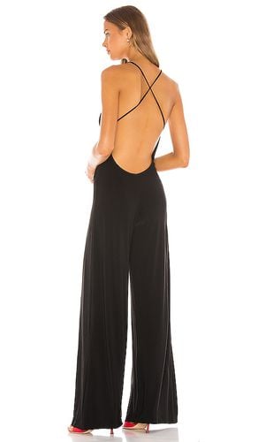 Low back slip jumpsuit en color talla L en - Black. Talla L (también en M, XL, XS, XXS) - Norma Kamali - Modalova