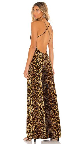 Low back slip jumpsuit en color marrón talla L en - Brown. Talla L (también en M, S, XS, XXS) - Norma Kamali - Modalova