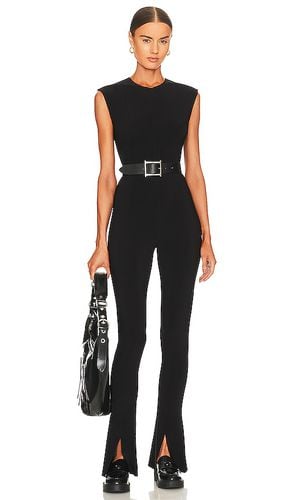 Sleeveless spat legging catsuit en color talla XL en - Black. Talla XL (también en XS) - Norma Kamali - Modalova