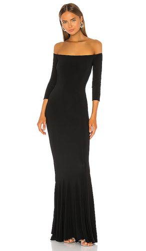 Off the Shoulder Fishtail Gown in . Taglia M, S, XL, XS - Norma Kamali - Modalova