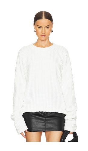 Oversized Raglan Sleeve Top With Tube Scarf in . Taglia M, S, XS, XXS - Norma Kamali - Modalova