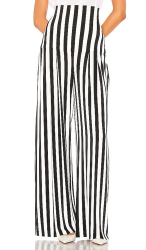 Pantalón de tiro alto en color black & white talla S en - Black & White. Talla S (también en XS) - Norma Kamali - Modalova