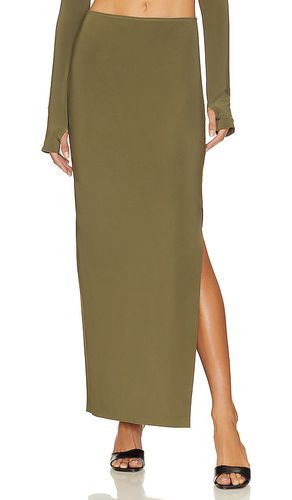 Falda maxi en color talla M en - Army. Talla M (también en S, XS, XXS) - Norma Kamali - Modalova