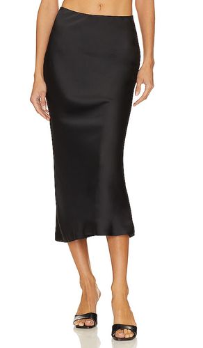 Falda midi obie en color talla L en - Black. Talla L (también en M, S, XL, XS) - Norma Kamali - Modalova