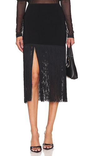 Fringe Mini Skirt in . Size XS, XXS - Norma Kamali - Modalova