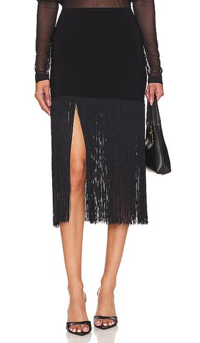 Fringe Mini Skirt in . Size XXS - Norma Kamali - Modalova