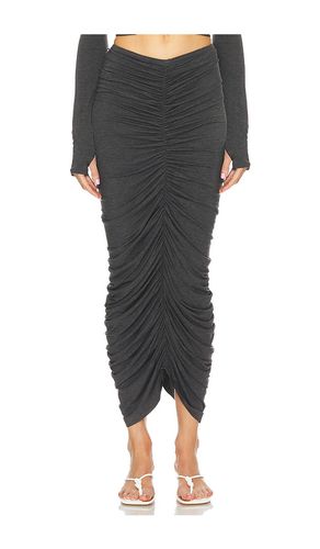 Shirred Long Skirt in . Taglia S, XL, XS, XXS - Norma Kamali - Modalova