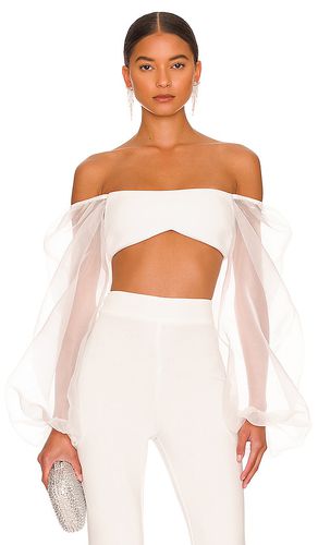 Crop top illusion en color blanco talla L en - White. Talla L (también en M, S) - Nookie - Modalova