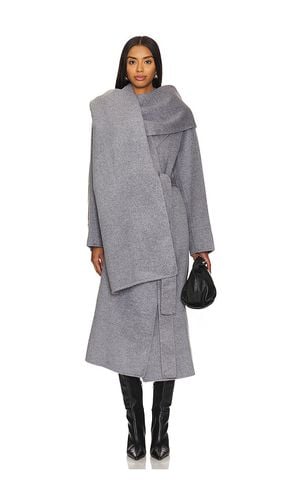 Candice Scarf Double Wool Coat in . Size M, S, XS - NICHOLAS - Modalova