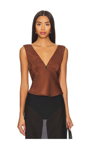 NIA Celia Top in Chocolate. Size M - NIA - Modalova