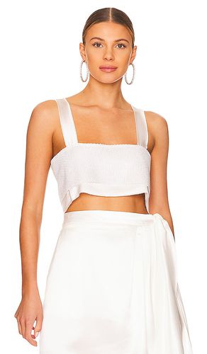 Top con lentejuelas capri en color talla L en - White. Talla L (también en M, XL) - NONchalant Label - Modalova