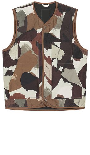 Peter Camo Nylon Insulated Vest in . Size S, XL/1X - Norse Projects - Modalova