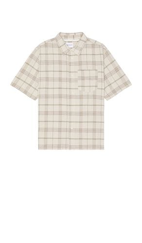 Ivan Relaxed Textured Check Short Sleeve Shirt in . Size S - Norse Projects - Modalova