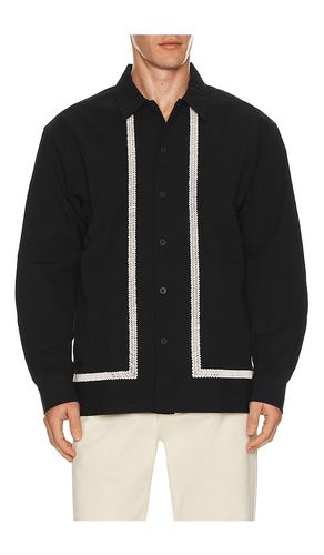 Reed Embroidered Button Up Overshirt in . Size L. Also in M, XXL/2X - NN07 - Modalova