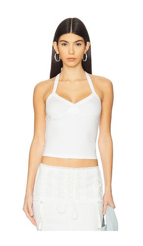 Camisola con cuello halter en color talla L en - White. Talla L (también en M, S, XL, XS) - Nodress - Modalova